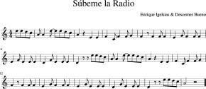 Súbeme la Radio Enrique Iglesias Flauta